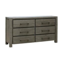 Soho New Zealand Pine Timber 6 Drawer Dresser