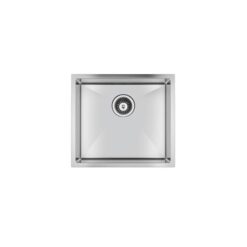Stainless Steel Kitchen and Laundry Sink - 500mm Single Bowl - Top/Under Mount