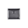 Stainless Steel Kitchen and Laundry Sink - 510mm Single Bowl - Gunmetal Grey - Top/Under Mount