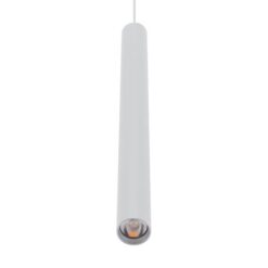 Star Slim Tube LED Pendant Light, 4000K, 50cm, White