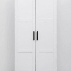 Stockholm Universal Storage Cupboard - Hamptons - Deco Black Handle