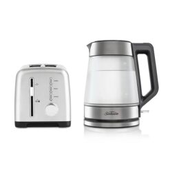 Sunbeam Stainless Steel TAM1002SS Toaster & KE6200 Kettle Bundle