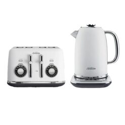 Sunbeam White TA2840W Toaster & KE2800W Kettle Bundle