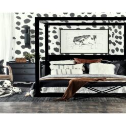 Sunny four poster custom timber frame