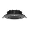 Swap Sleek IP44 Dimmable LED Recessed Downlight, 8W, CCT, Black