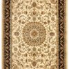 Sydney 9 Ivory Black Runner Rug by Rug Culture - 400X80CM - RUNNER