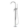 Symphony Floor Standing Bath Spout - Mixer and Hand Shower - Luxury Chrome