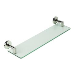 Symphony Glass Bathroom Shelf with Stainless Steel Arms