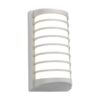 Tacoma IP54 Exterior LED Bunk Wall Light, Silver