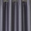 Taj Uncoated Faux Silk Eyelet Curtain 138x220cm