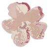 Ted Baker Shaped Magnolia Hand Tufted Designer Wool Rug, 150cm, Light Pink
