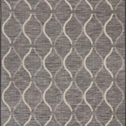 Terrace 5501 Black by Rug Culture-230X160CM - RECTANGLE