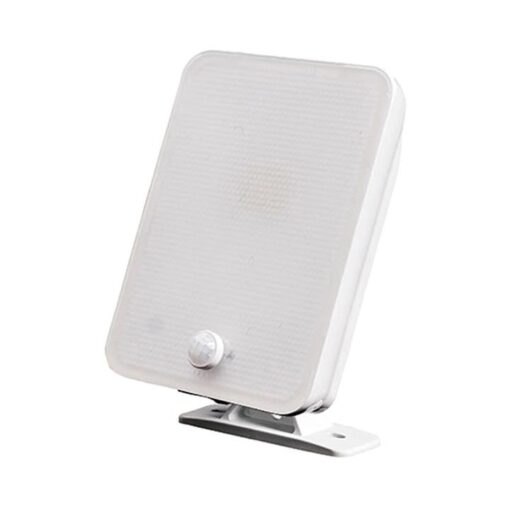 Tivoli IP65 LED Outdoor Floodlight with Motion Sensor, 20W, 4000K, White