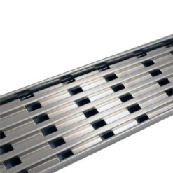 Trak Shower Grate - Custom Sizes - 316 Stainless Steel