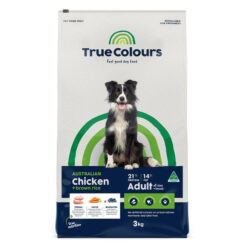 True Colours Chicken And Brown Rice Adult Dry Dog Food 3 Kg