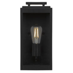 Truman IP44 Exterior Wall Light, 1 Light, Black