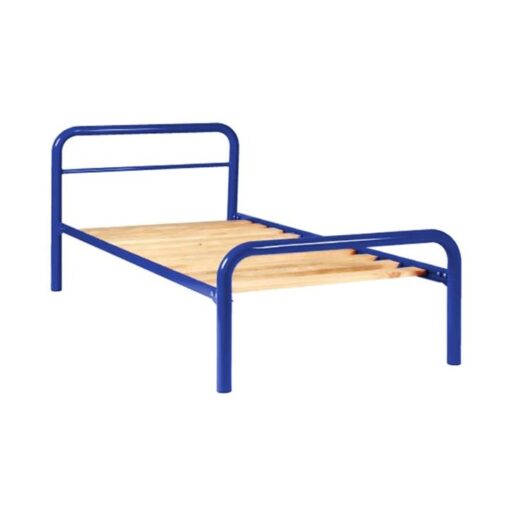 Tubeco Budget Australian Made Metal Bed, King Single, Space Blue