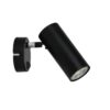 Ultra Switched Metal Wall Light, Black