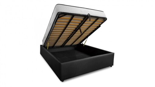 Upholstered storage standard gas lift base
