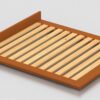 Vanessa custom timber low bed frame