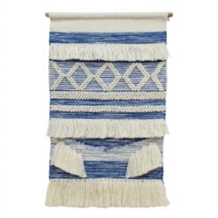 Verona Handwoven Wool Macrame Wall Hanging