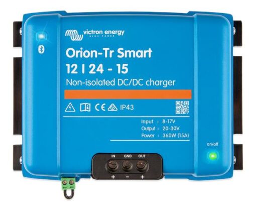 Victron Orion-Tr Smart 12/24-15A (360W) Non-isolated DC-DC charger