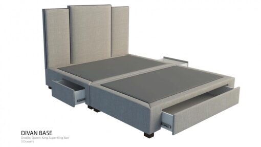 Vintage custom stud bed with choice of storage base