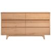 Wade Tasmanian Oak 6 Drawer Dresser