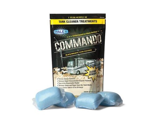 Walex Commando Drop-Ins, 4 Sachets, Tank Cleaner