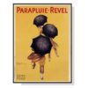 Wall Art 100cmx150cm Parapluie Revel Black Frame Canvas
