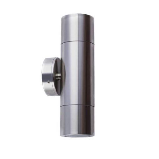 Wall Mounted Up and Down Light - GU10 - 60mm Titanium
