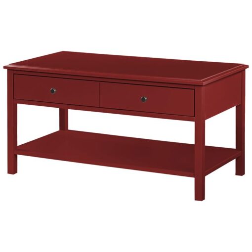Wallaga Coffee Table, 97cm, Red