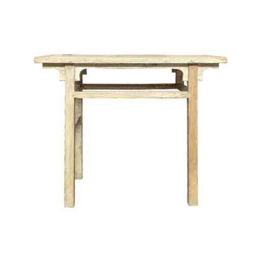 Wanli Reclaimed Elm Timber Oriental Hall Table, 100cm