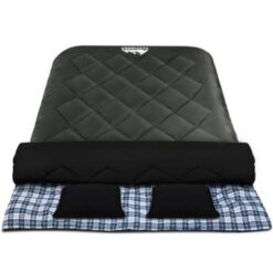 Weisshorn Grey Double Thermal Sleeping Bag -10°C to 15°C