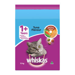 Whiskas Adult 1+ Years Tuna Flavour Dry Cat Food 12 Kg