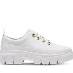 Women's Greyfield Lace-Up Shoe White 6 US Womens