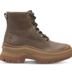 Women's Roxie Lane Mid Lace-Up Boot Brown 6 US Womens