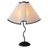 Wyatt Iron Base Table Lamp