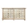 Xuande Reclaimed Elm Timber 4 Door Oriental Sideboard, 160cm