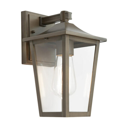 York IP43 Exterior Wall Lantern, Old Bronze