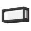 York IP65 Exterior LED Wall Light, 7W, 3000K, Black