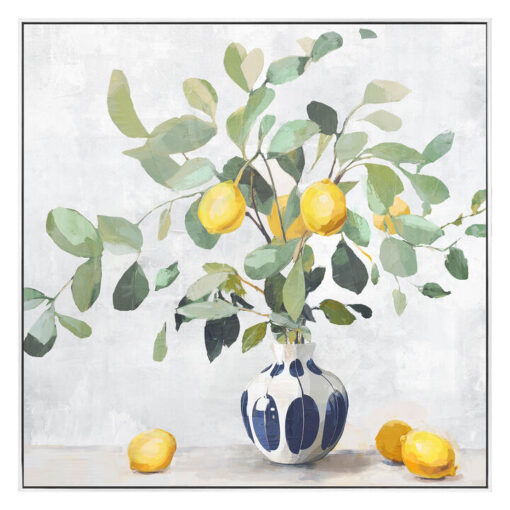 "Zestful Display" Framed Canvas Wall Art Painting, Type A, 83cm