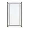 Zeta Wall Mirror, 90cm, Black