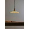Zetland Enamelled Iron Pendant Light, Large, Vintage White