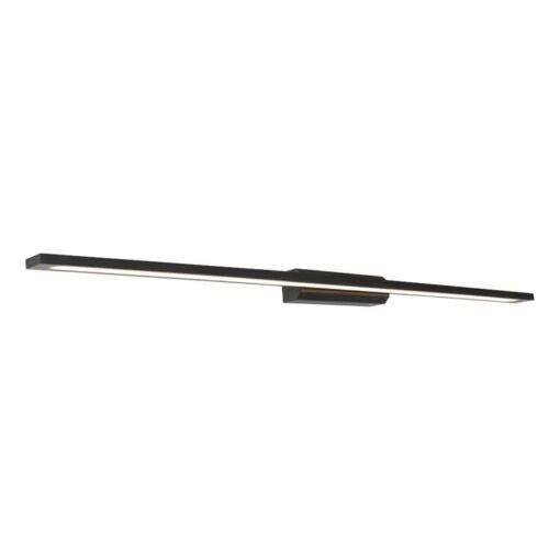 Zodiac Dimmable LED Vanity / Picture Light, Large, Black