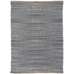 Zola Handwoven Jute Rug , 160x230cm, Polo Blue