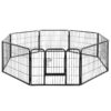 i.Pet Dog Playpen Pet Playpen 8 Panel Puppy Exercise Cage Enclosure Fence 80x60cm