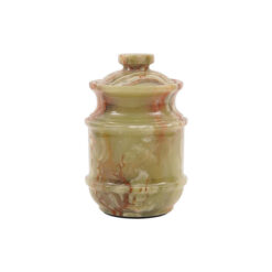 Elysian Marble Cremation Urn, Type B, Small, Green