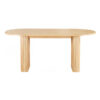 Felna Wooden Oval Dining Table, 180cm, Oak