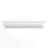 Halifax Solid Mahogany Timber 60cm Wall Shelf